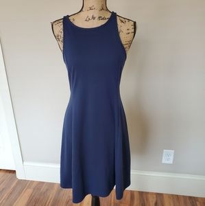 Navy Blue Sleeveless dress